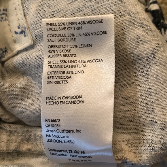 Anthropologie Pilcro (The Cottage) Draw String- Large Side Front and Back Pocket - Picture 8 of 10